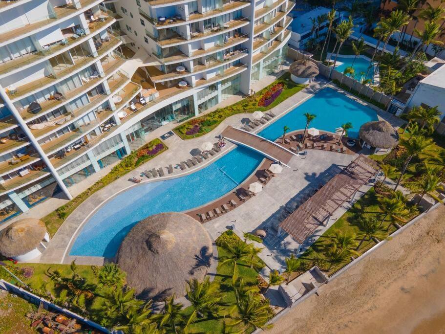 Lujo En Las Alturas Vista Al Mar A Pie De Playa Mazatlán Extérieur photo